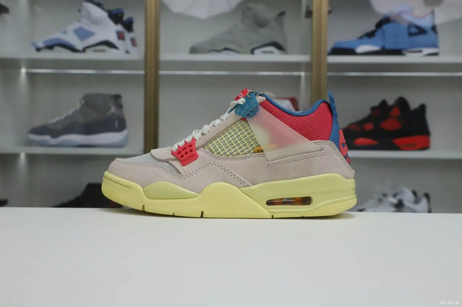RETRO X 4 'GUAVA Kimikick JORDAN AIR ICE' LA UNION 0804